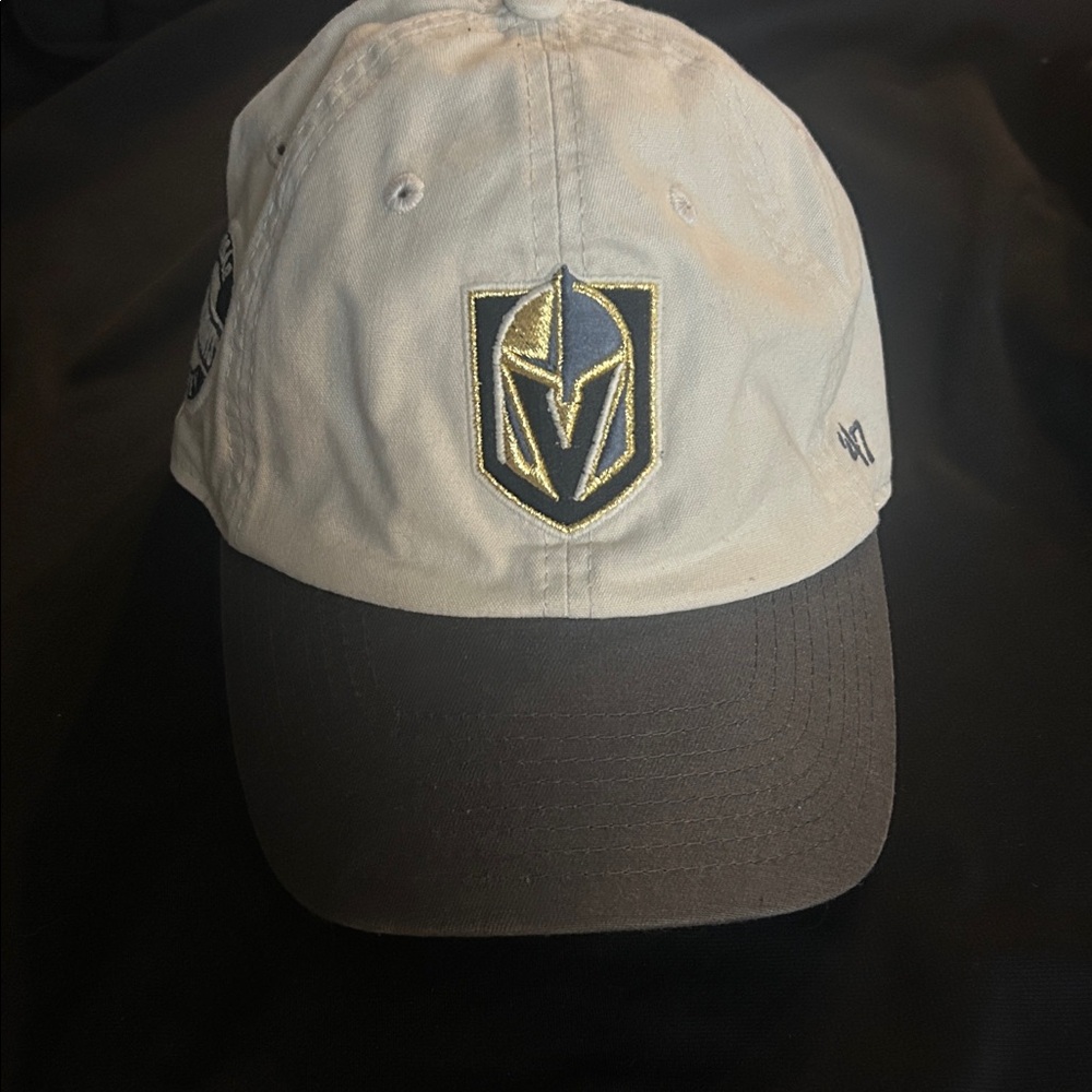 ‘47 NHL Vegas Golden Nights Baseball Cap with Embroidered Logo